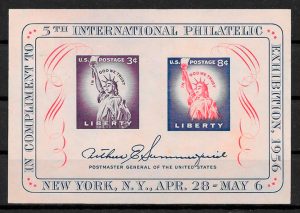 sellos arquitectura EE.UU 1956