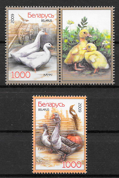 sellos fauna Bielorrusia 2009