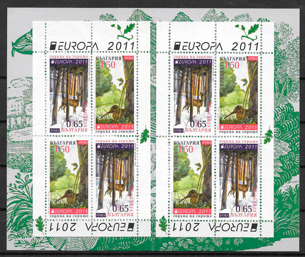sellos Europa Bulgaria 2011