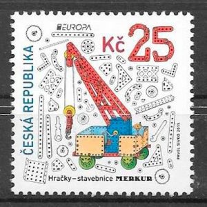 filatelia tema Europa Chequia 2015