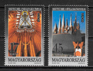 filatelia colección Europa Hungría 1993