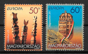 filatelia Europa 1998 Hungría