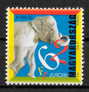filatelia Europa Hungría 2002