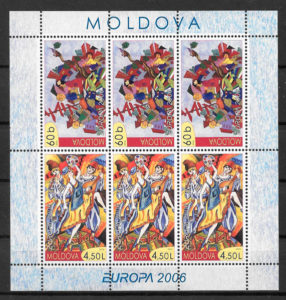 filatelia Europa Moldavia 2006