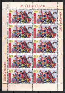 filatelia Europa Moldavia 2006