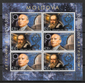 colección sellos Europa Moldavia 2009