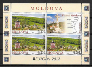 filatelia Europa Moldavia 2012