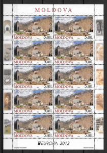 filatelia Europa Moldavia 2012