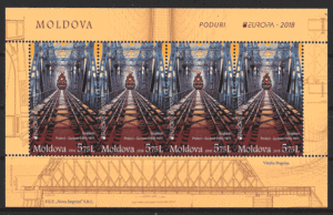sellos Europa Moldavia 2018