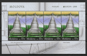 sellos Europa Moldavia 2018