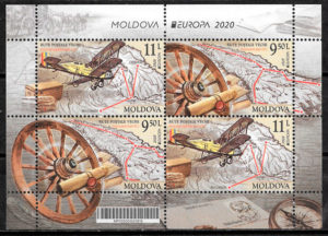 coleccion selllos Europa Moldavia 2020