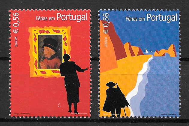 filatelia Europa Portugal 2004
