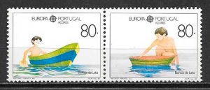 filatelia tema Europa Azores 1989