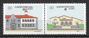 filatelia tema Europa Azores 1990