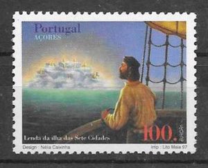 filatelia tema Europa Azores 1997