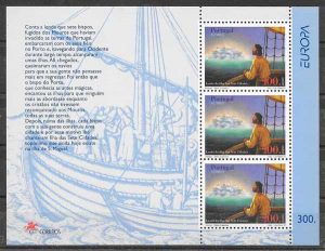 filatelia tema Europa Azores 1997