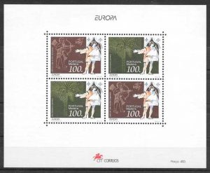 sellos tema Europa Madeira 1994