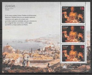 sellos tema Europa Madeira 1996