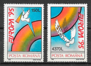 filatelia Europa Rumania 1995