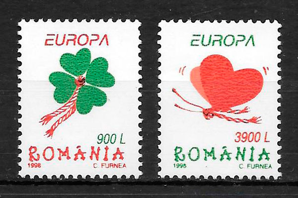 filatelia Europa Rumania 1998