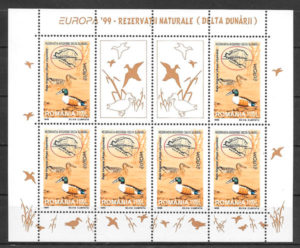 coleccion sellos Europa Rumania 1998