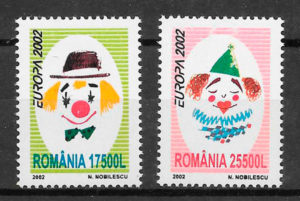 filatelia coleccion Europa Rumania 2002