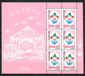 filatelia coleccion Europa Rumania 2000