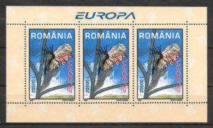 sellos Europa Rumania 2003