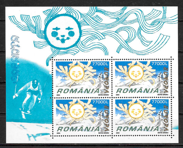 sellos Europa Rumania 2003