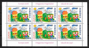 coleccion sellos Europa Rumania 2006