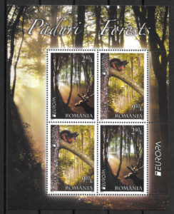 filatelia coleccion Europa Rumania 2011