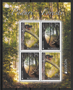 filatelia coleccion Europa Rumania 2011