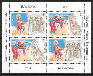 filatelia Europa Rumania 2014