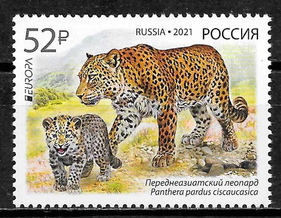 coleccion sellos Europa Rusia 2020