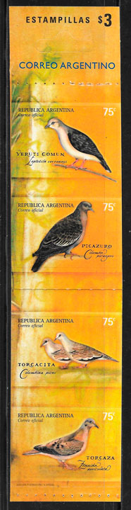 sellos fauna Argentina 2000