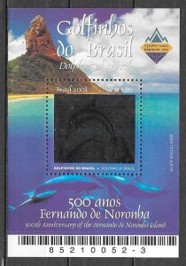 filatelia fauna Brasil 2003