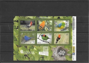 hojita del tema fauna - aves