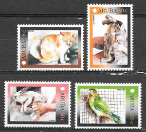 sellos fauna Aruba 2001