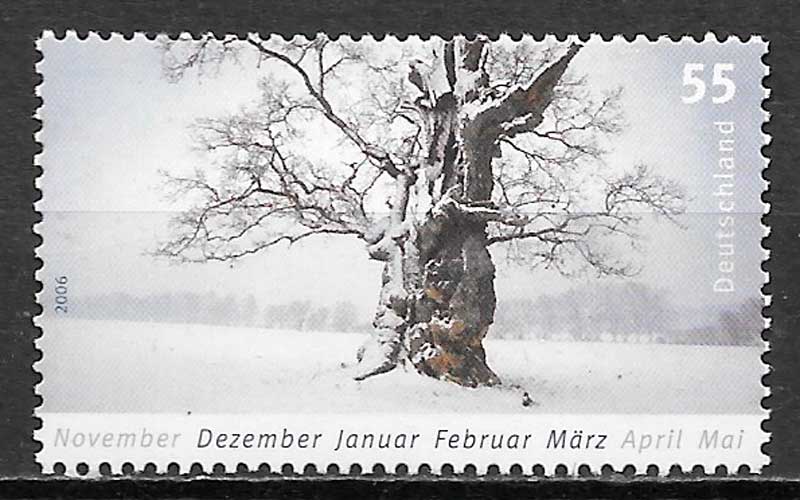 sellos flora Alemania 2006