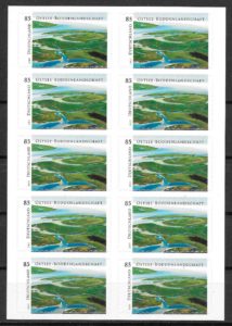coleccion sellos parques naturales Alemania 2015