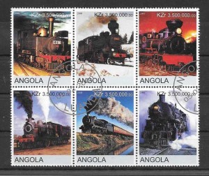 trenes antiguos de Angola