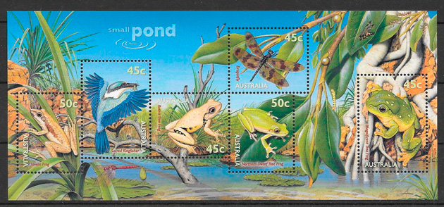 sellos fauna Australia 2000