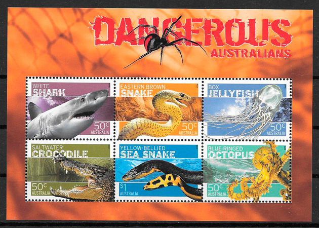 sellos fauna Australia 2006