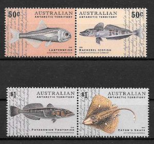 colección sellos fauna Australia Territorio Antártico 2006