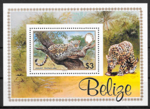 filatelia wwf Belize 1983