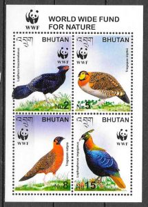 sellos fauna wwf Bhutan 2005