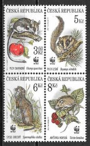 sellos fauna wwf Chequia 1996