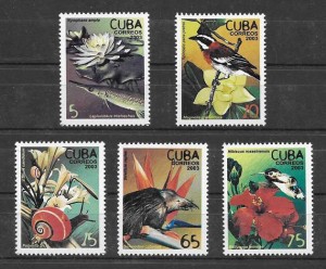flora y fauna Cuba 2003