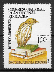 sellos fauna Republica Dominicana 1993