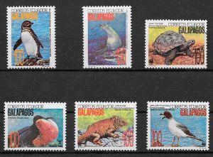 sello fauna Ecuador 1992